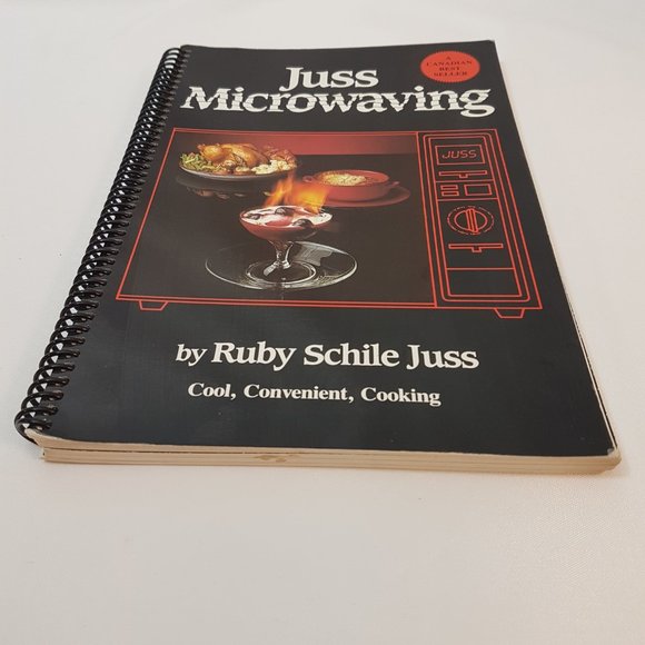 Vintage JUSS MICROWAVING Cookbook Volume 1 by Ruby Juss Black Cover - Picture 4 of 16